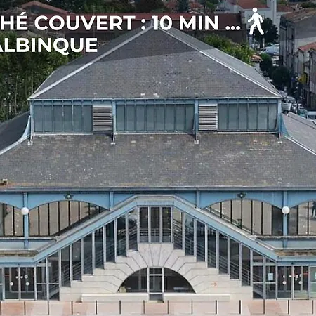 L'opale - Duplex Calme & Confort En Hypercentre Апартаменты Кастр