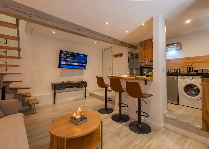 L'opale - Duplex Calme & Confort En Hypercentre Апартаменты *